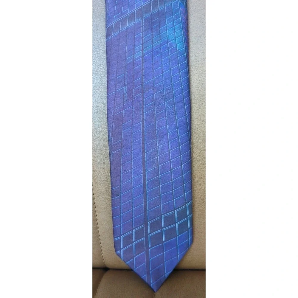 Vintage Ralph Marlin Mens Tie The Sears Tower‎ 1991 Chicago